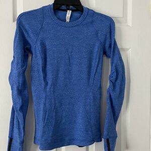 Lululemon Blue Long Sleeve Top